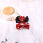 Lil Diva Minnie Mouse Pink Headband With A Polka Dot Bow