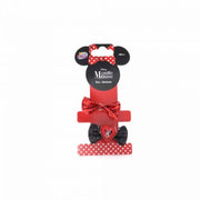 Lil Diva Minnie Mouse Pink Headband With A Polka Dot Bow