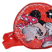 Lil Diva Minnie Mouse Sequin Sling Bag Red