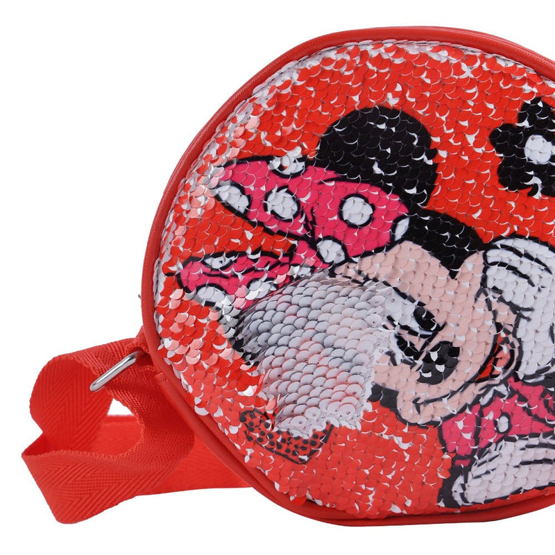Lil Diva Minnie Mouse Sequin Sling Bag Red