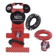 Lil Diva Minnie Mouse Wire Hair Tie Pack of 2