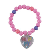 Lil Diva Peppa Pig Beaded Bracelets Pack Of 3