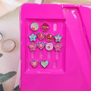 Li'l Diva Peppa Pig Fashion Accessories Bracelet + Chams Set