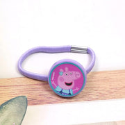 Li'l Diva Peppa Pig Hair Accessories Rubber Bands Pack Of 6pcs