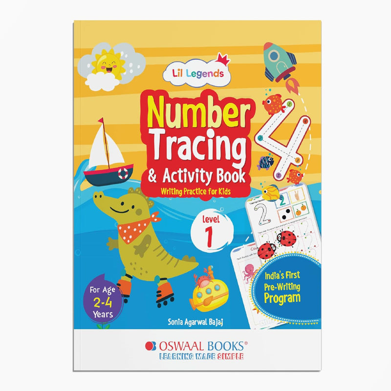 Lil Legends Activity Books (Level 0 to 2)