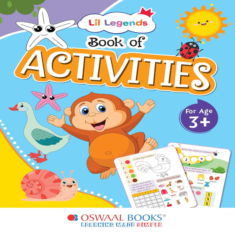 Lil Legends Book Of Activities