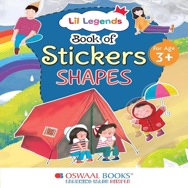 Lil Legends Books Of Stickers For Kids