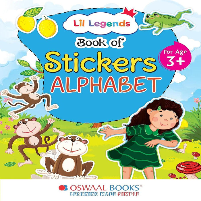 Lil Legends Books Of Stickers For Kids — Toycra