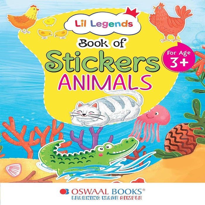 Lil Legends Books Of Stickers For Kids — Toycra