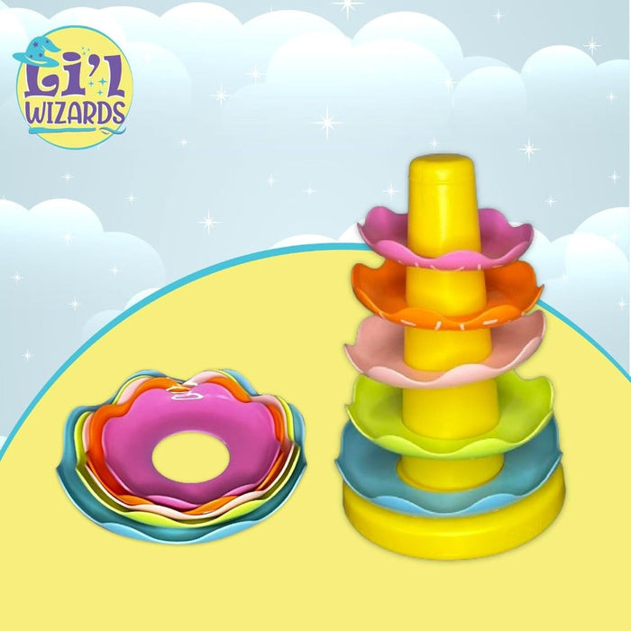 L'il Wizard Stack & Nest Rocking Doughnut Ring Stacker - Window Box ...