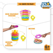 Li'l Wizards Stack and Nest Rocking Doughnut Ring Stacker