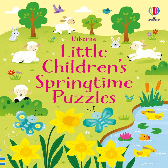 Little Children's Springtime Puzzles-Activity Books-usb-Toycra