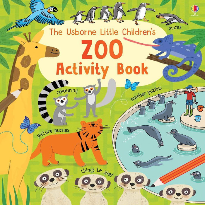 Little Children's Zoo Activity Book-Activity Books-Usb-Toycra