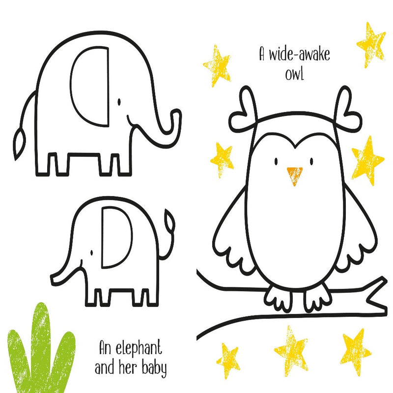 Little First Colouring Animals