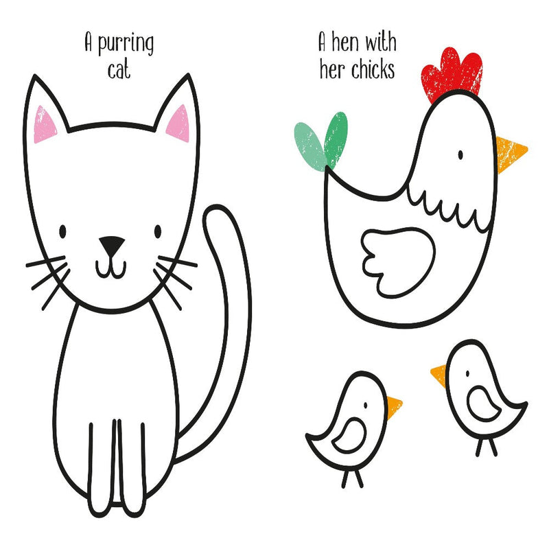 Little First Colouring Animals