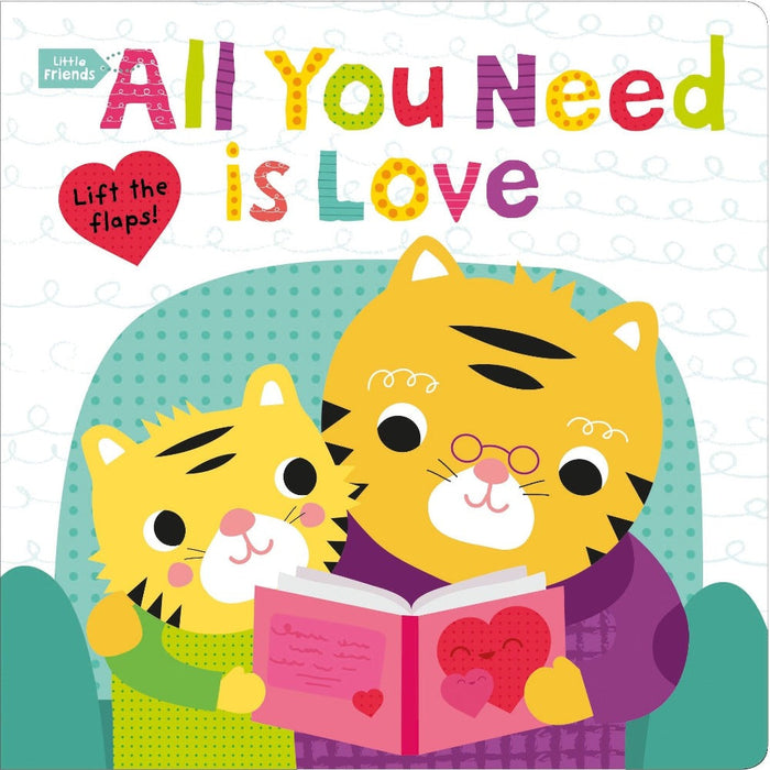 Little Friends All You Need Is Love-Board Book-Pan-Toycra