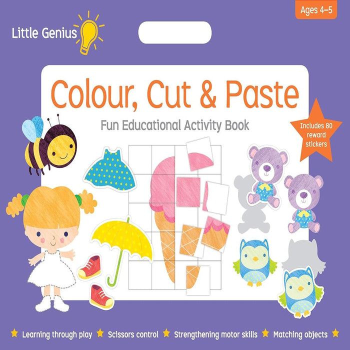 Little Genius Fun Educational Activity Mega Pad-Activity Books-Toycra Books-Toycra