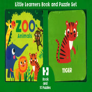 Little Learners Book And Puzzle Set