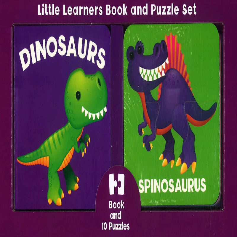 Little Learners Book And Puzzle Set