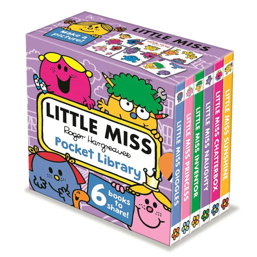Little Miss Pocket Library-Board Book-Hc-Toycra