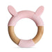 Little Rawr Wood + Silicone Teether Ring-Teethers-Little Rawr-Toycra