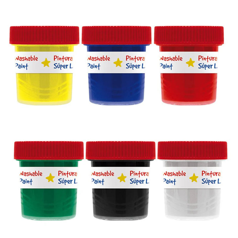 Faber-Castell Washable Finger Paint (Multicolour)