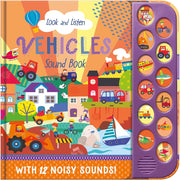 Look & Listen Sound Books With 12 Noisy Sounds