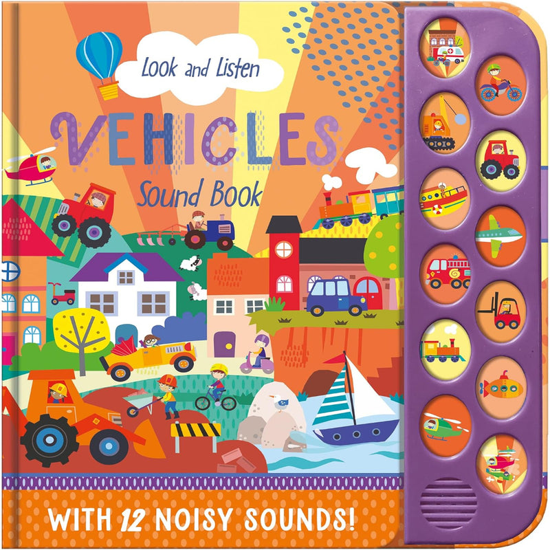 Look & Listen Sound Books With 12 Noisy Sounds
