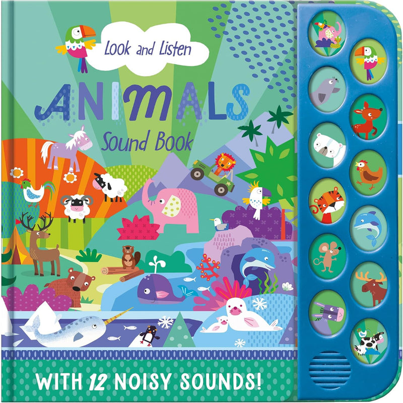 Look & Listen Sound Books With 12 Noisy Sounds