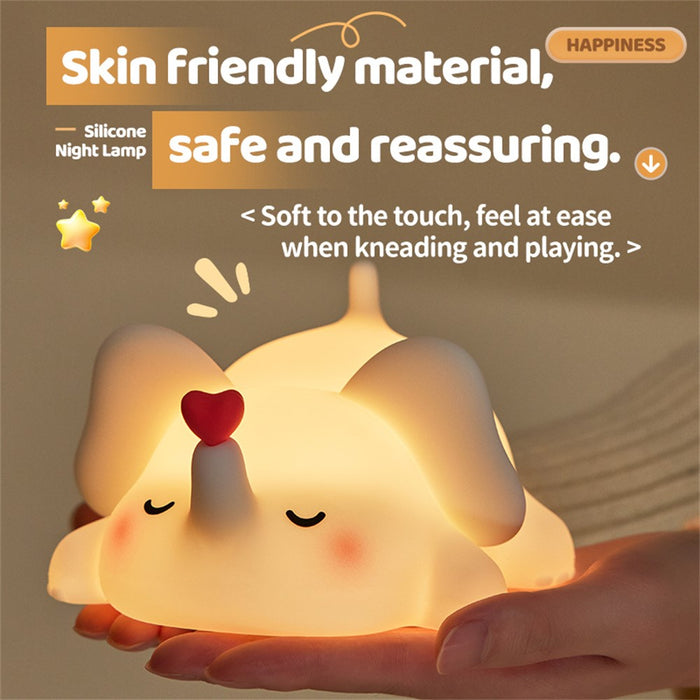 Loving Elephant Silicone Night Lamp-Electronic Toys-Bright International-Toycra