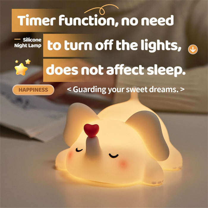 Loving Elephant Silicone Night Lamp-Electronic Toys-Bright International-Toycra