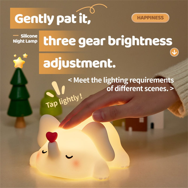 Loving Elephant Silicone Night Lamp