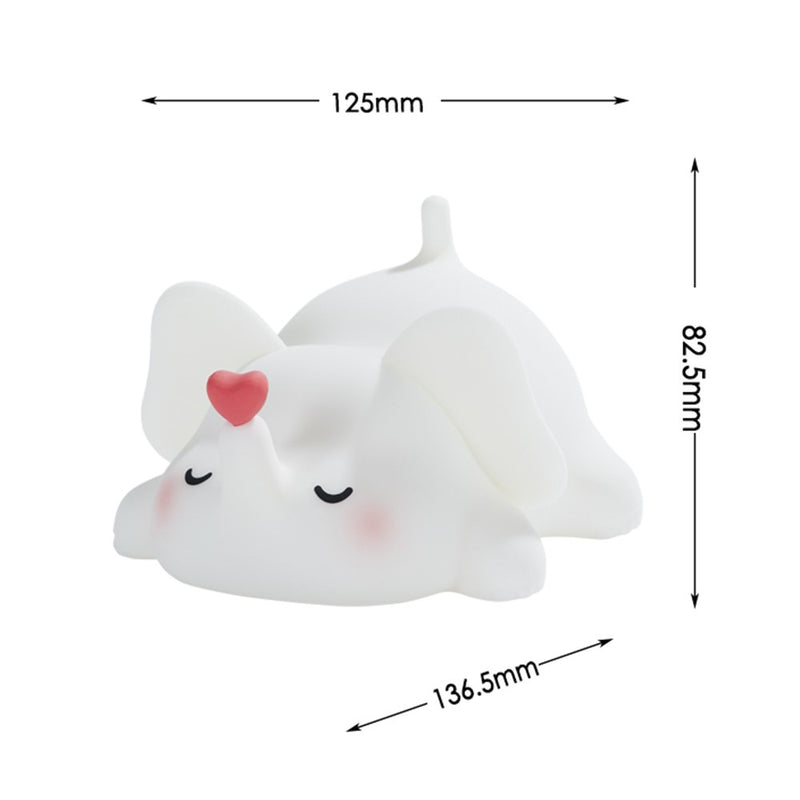 Loving Elephant Silicone Night Lamp