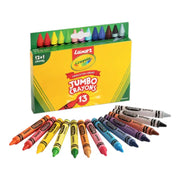 Luxor Crayola Jumbo Wax Crayons Set – 13
