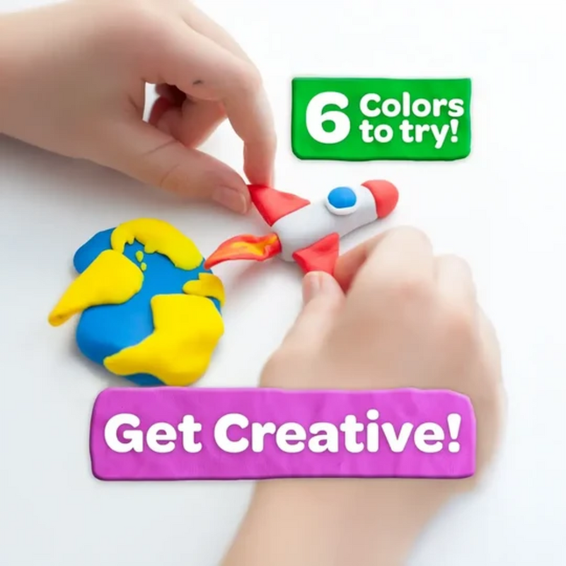 Luxor Crayola Modelling Dough 6 Colours For Creative Play