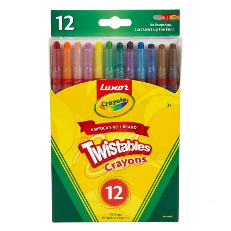 Luxor Crayola Twistable Crayons (12 pcs)