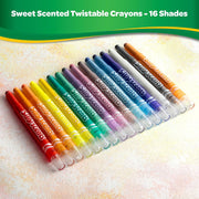 Luxor Crayola Twistable Mini Silly Scents Crayons 16 Shades