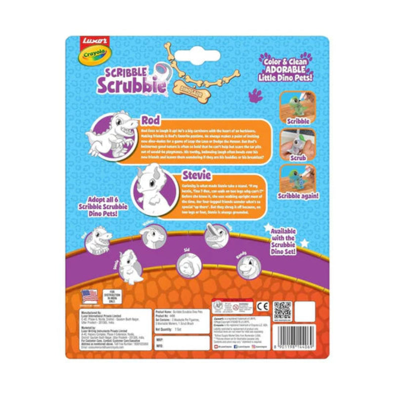 Crayola Scribble Scrubbie Dino Pets Set
