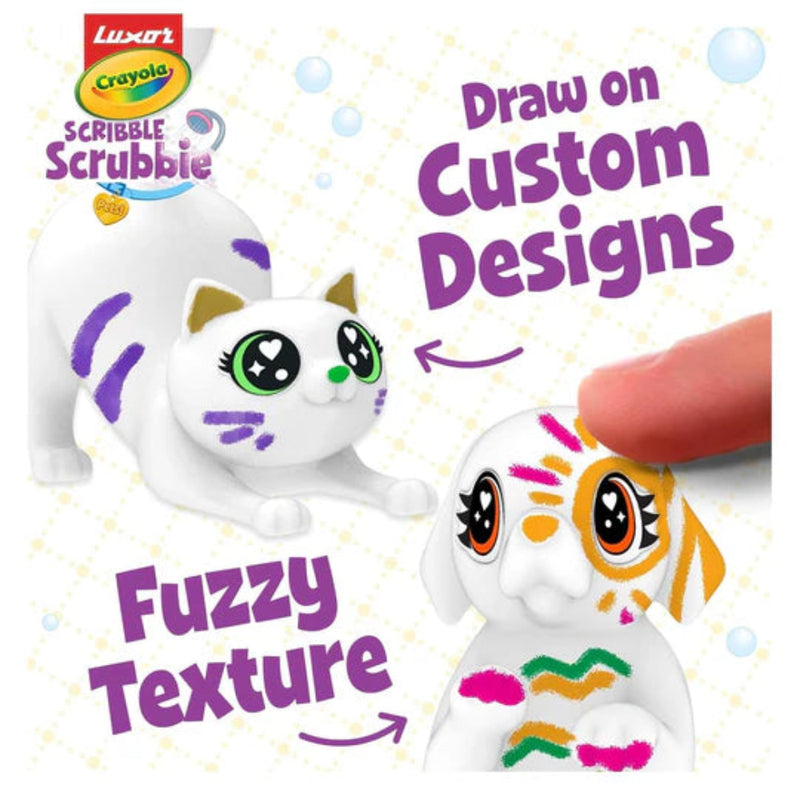 Crayola Scribble Scrubbie Glam Pets Playset