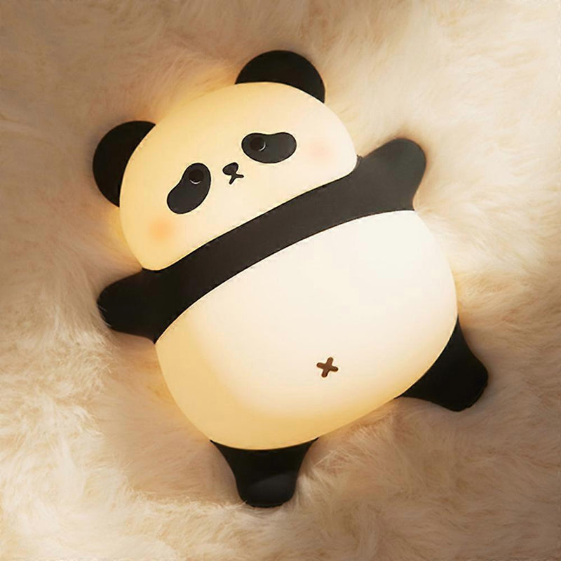 Lying Panda Silicone Night Lamp