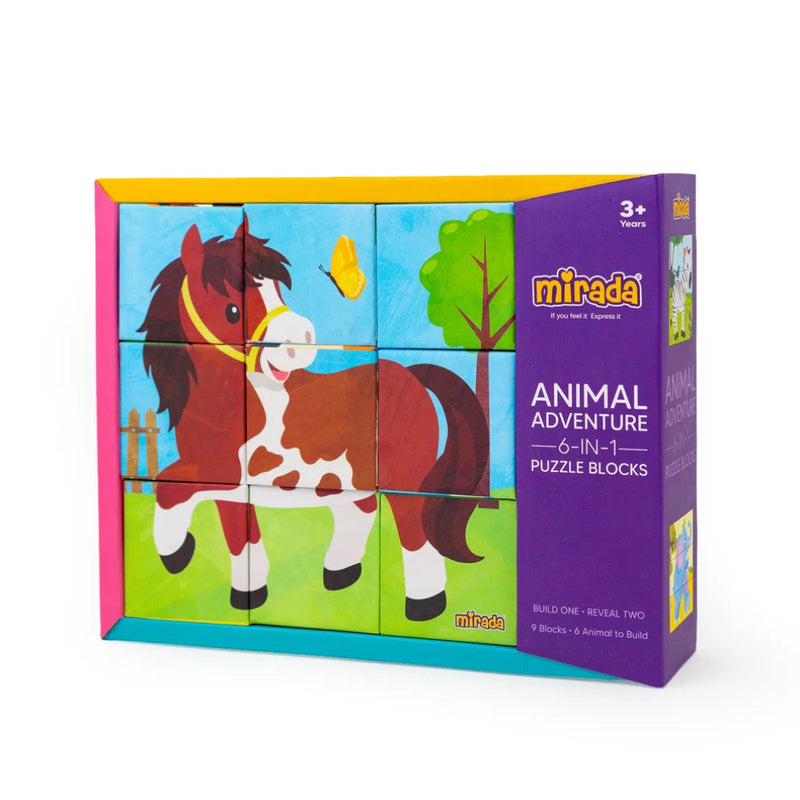 Mirada Animals Adventure Puzzle Block
