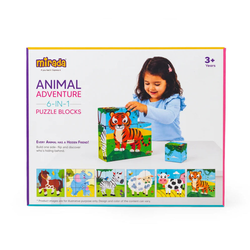 Mirada Animals Adventure Puzzle Block