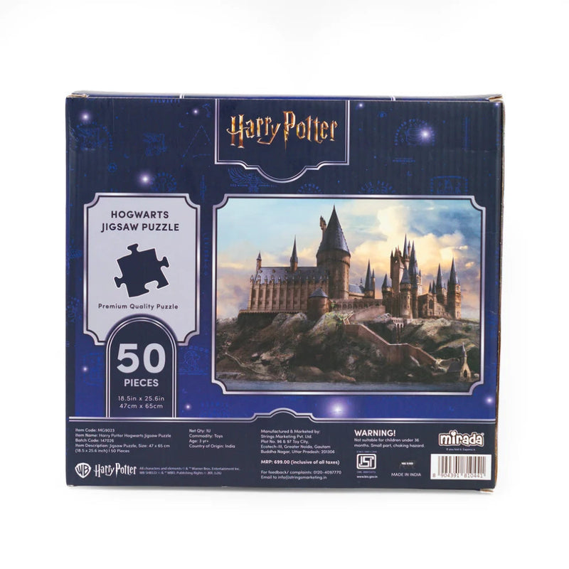 Mirada Harry Potter Hogwarts Castle Puzzle - 50 Pieces