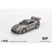 MINI GT #978: Toyota Supra VeilSide Combat V-II Combat Grey