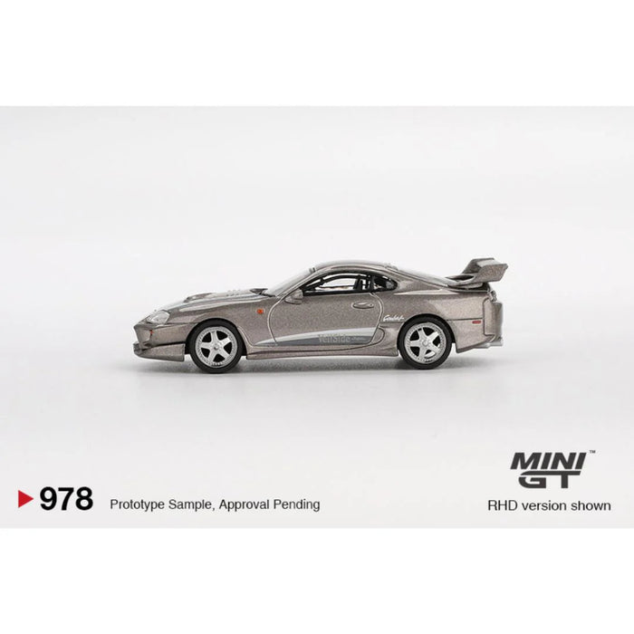 MINI GT #978: Toyota Supra VeilSide Combat V-II Combat Grey-Vehicles-Mini GT-Toycra