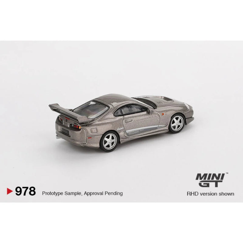 MINI GT #978: Toyota Supra VeilSide Combat V-II Combat Grey