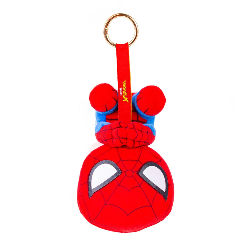 Strings Marvel Official SpiderMan Bag Clip Plush Toy – 12cm