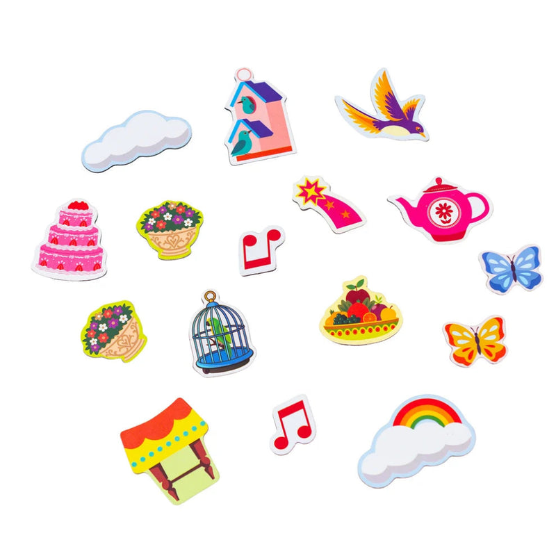 Mirada Fairy Tale Magnetic Book - Mix, Match And Create Dolls