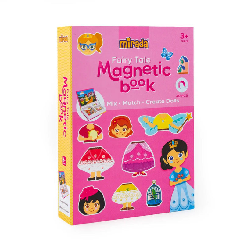 Mirada Fairy Tale Magnetic Book - Mix, Match And Create Dolls