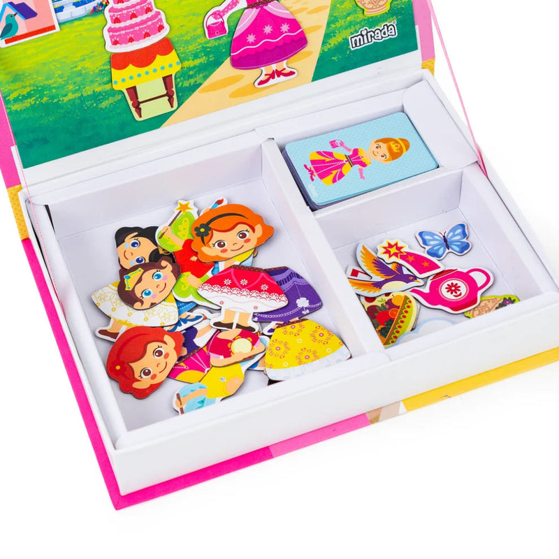 Mirada Fairy Tale Magnetic Book - Mix, Match And Create Dolls
